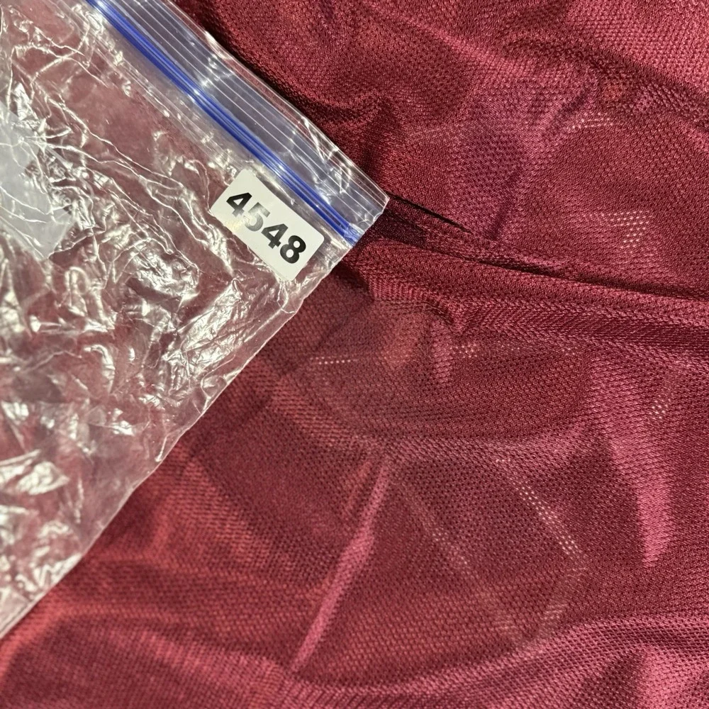 Vintage 90s‎ Virginia Tech Hokies Mesh Pillowcase Burgundy